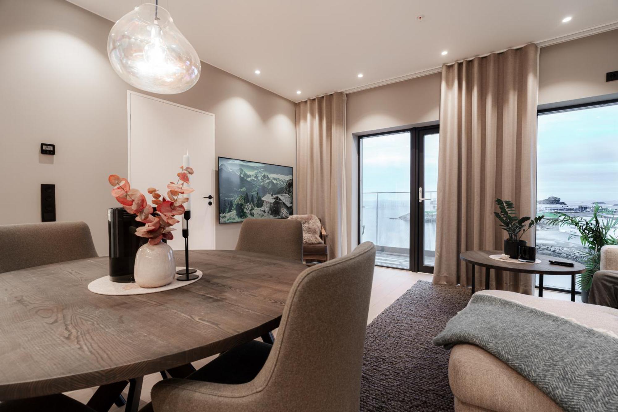 Luxury Penthouse Apt With Amazing Views Svolvær Exteriör bild