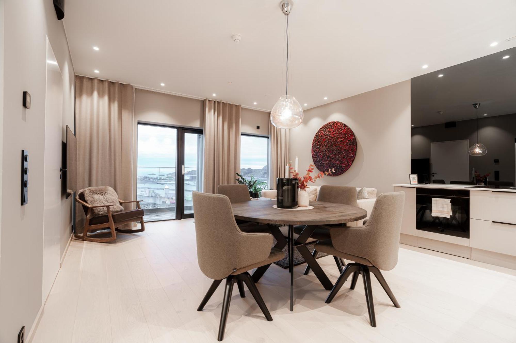 Luxury Penthouse Apt With Amazing Views Svolvær Exteriör bild