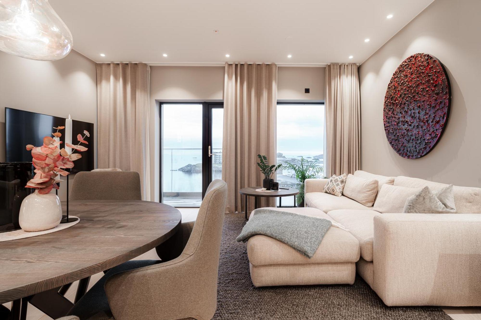 Luxury Penthouse Apt With Amazing Views Svolvær Exteriör bild
